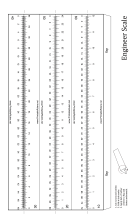 Engineer Scale 12-inch Ruler