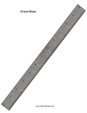 Crackle Ruler Printable Ruler