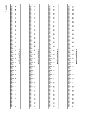 Printable Ruler for Kids to Color, Cut & Measure