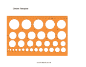 Circles Template OpenOffice Template