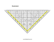 Geodreieck OpenOffice Template