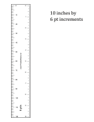 Layout Ruler 6-points