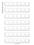 12-inch printable ruler – Tim's Printables