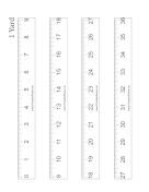 Yardstick Large Print